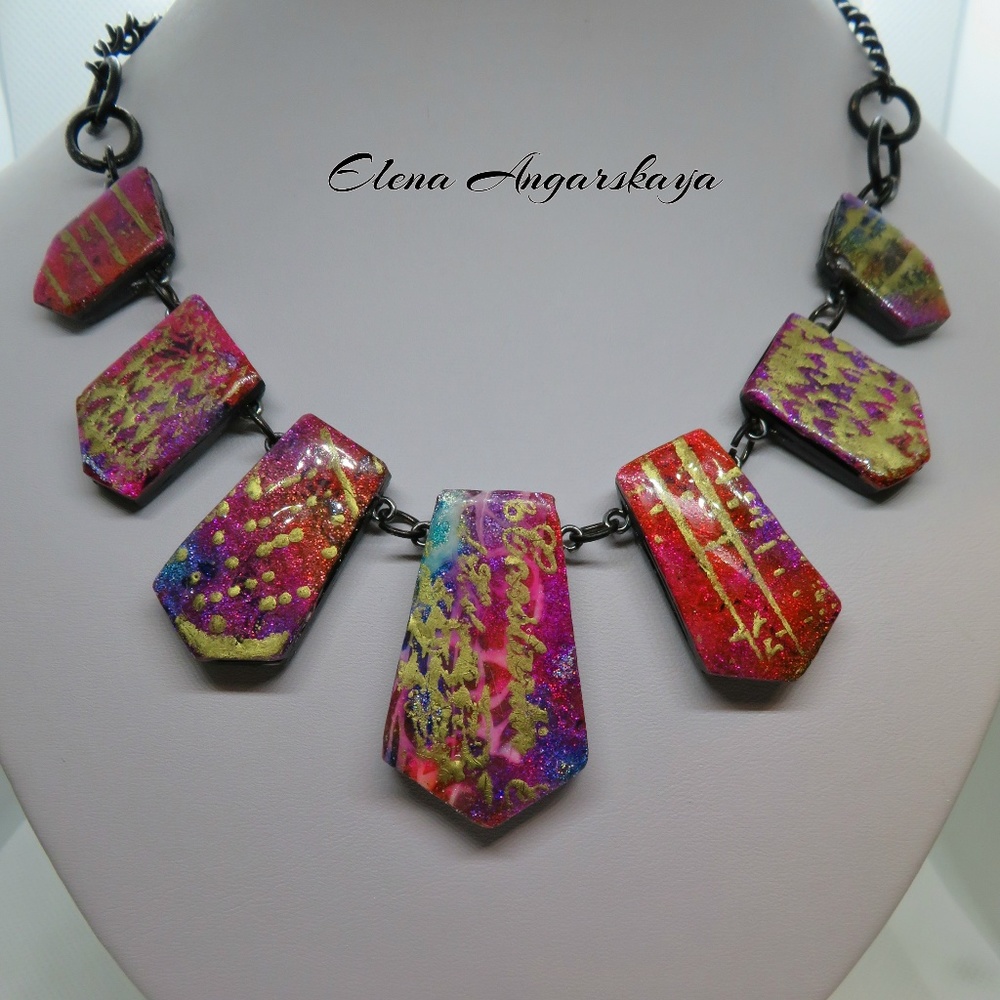 Unique Statement Necklace Wearable Art